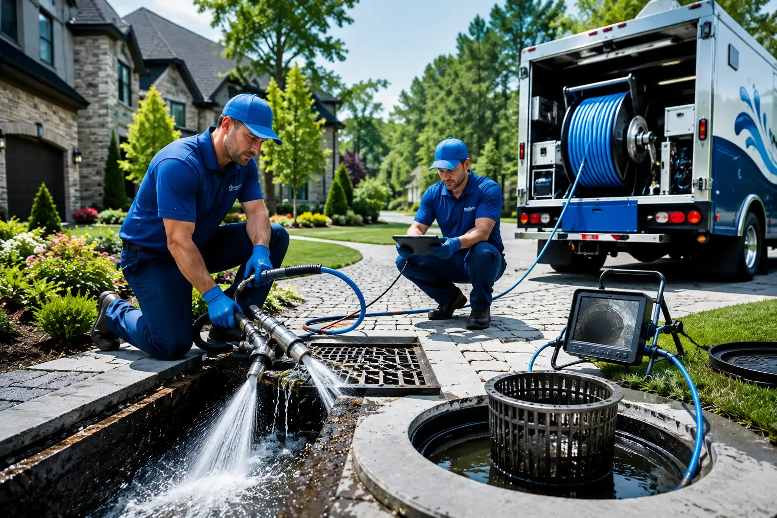 Local outdoor drain cleaning professionals in Taft, OK